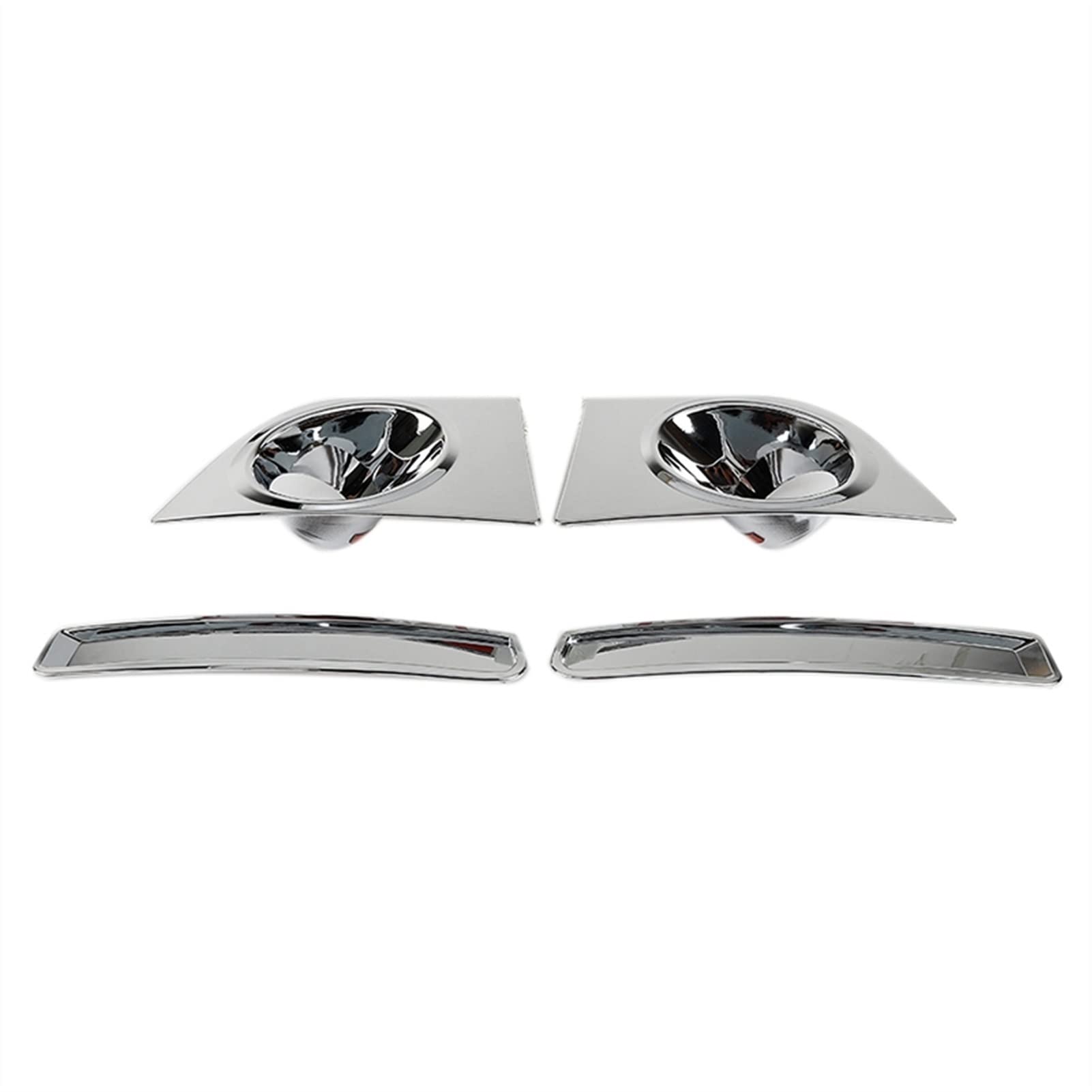SJZCFor F&ord M&ustang 2010-2014 Front Fog Light Lamp Decor Cover Trim Bezels