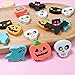 120 Pieces Halloween Mini Erasers Bulk for Kids Pencil Eraser Ghost Pumpkin Skull Erasers Trick or Treats Halloween Party Favors Gift Goody Bag Filler Classroom Prize (12 Mixed Style)
