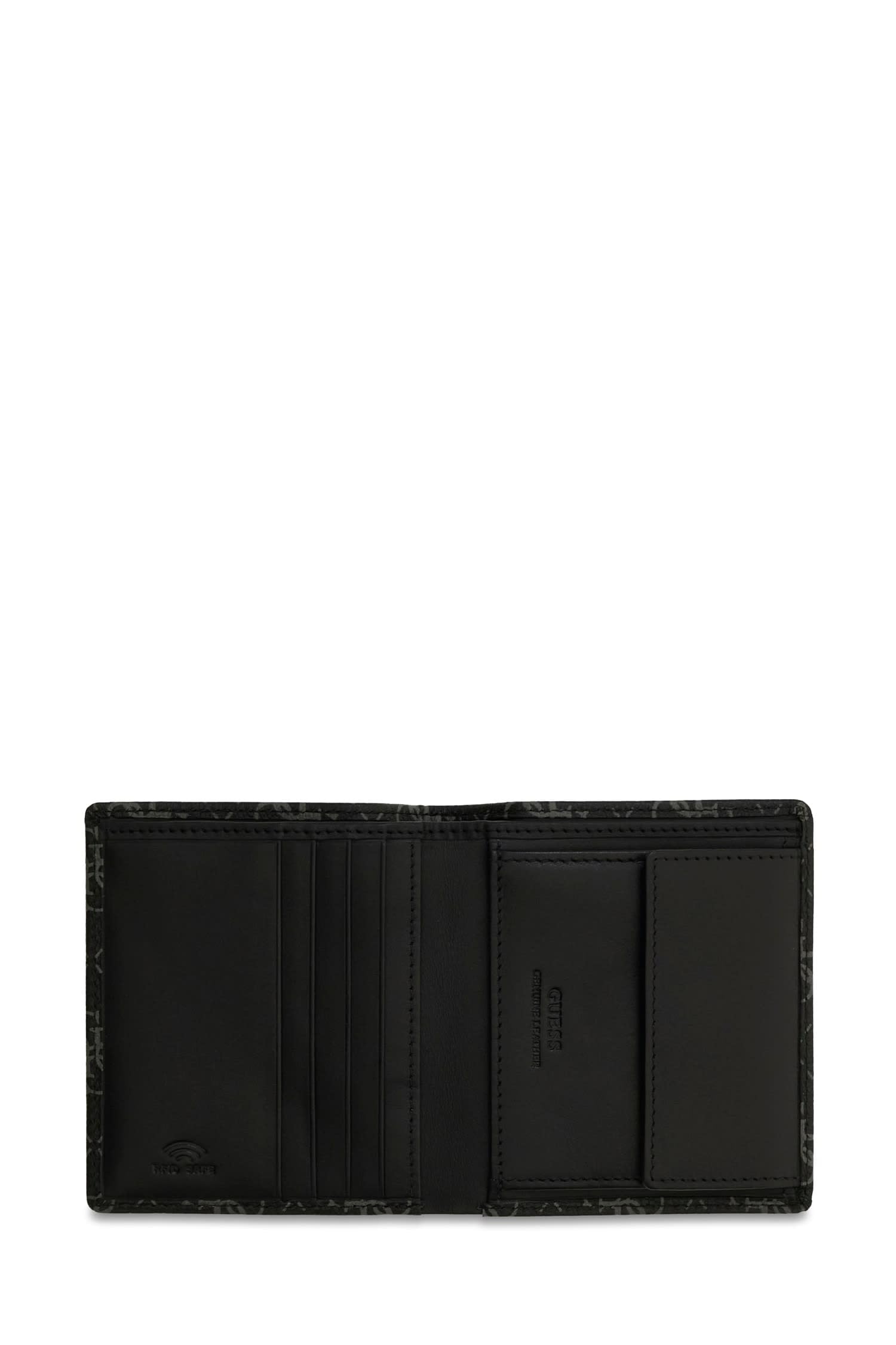 Guess Hombre Cartera Bifold Milano Bifold S Negro