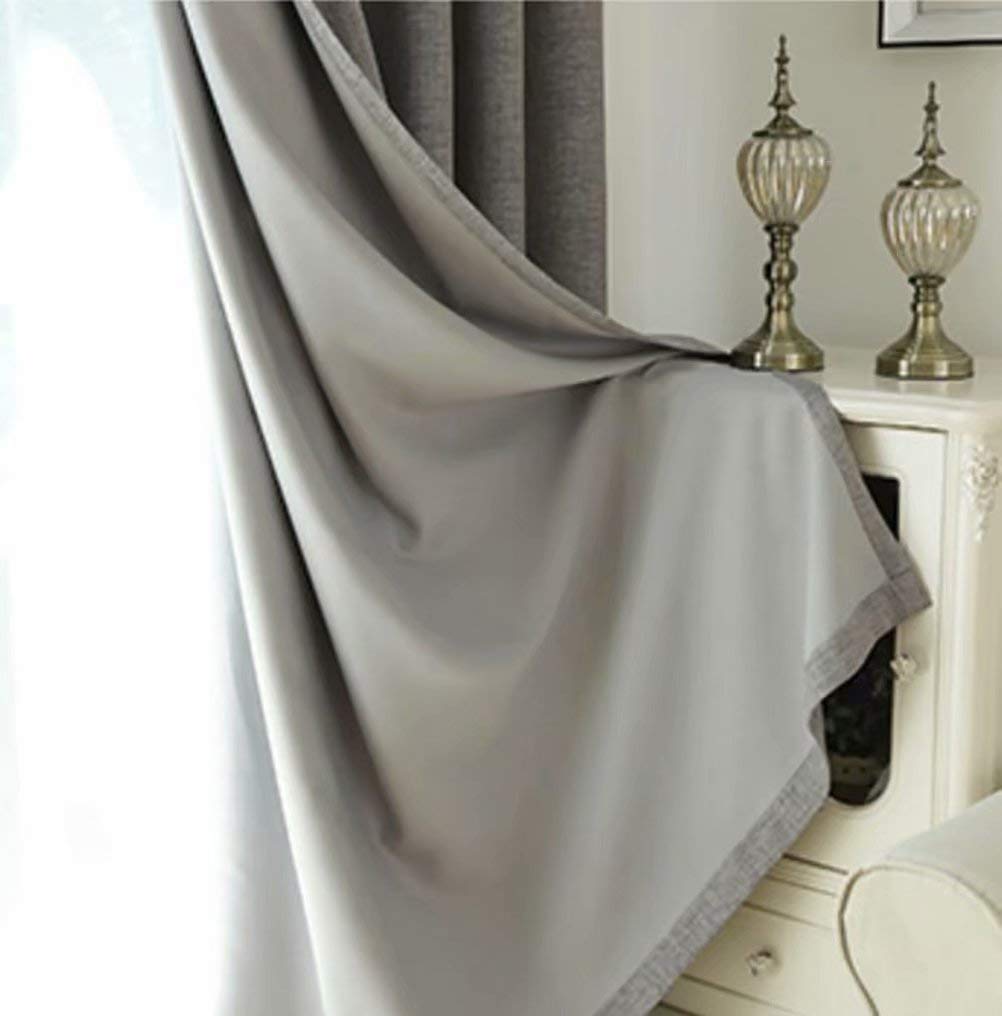 Verduisterende Gordijnen 140 x 275 cm Verduisterend/Thermisch/Eenkleurig/Kant en Klaar in Polyester 100% Verduisterende Gordijn Voor Badkamer Slaapkamer, Wit Verduisterende Gordijnen 140 x 275 cm Verduisterend/Thermisch/Eenkleurig/Kant en Klaar in Polyester 100% Verduisterende Gordijn Voor Badkamer Slaapkamer, Wit