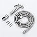 Bidet Sprayer Set Tool Bidet Sprayer Personal Hygiene Multi-Functional - Stainless Steel Booster Hand Shower Flush Bidet Shower Nozzle Spray Gun Shower Set