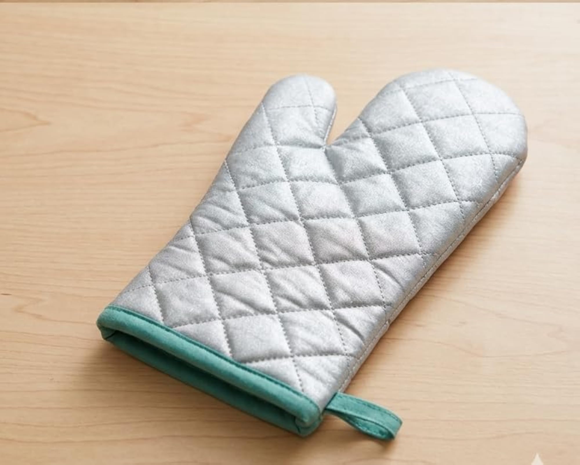 Cotton Oven Mitts Set, Heat Resistant Kitchen Gloves