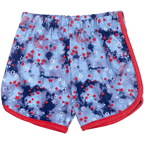 DC Comics Justice League Wonder Woman T-Shirt and Active Retro Dolphin Shorts Outfit Set Infant to Big Kid3