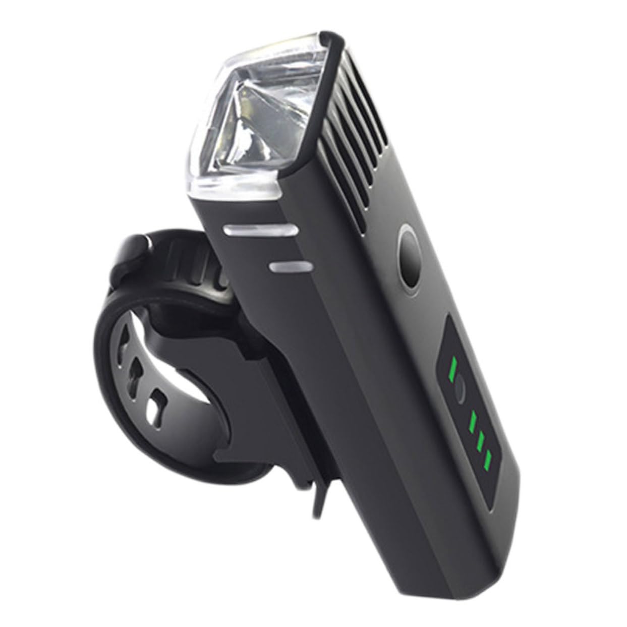 Abaodam 1pc Led Bike Headlight Handlebar Sensor Light Night Riding Bicycle Light Aluminum Alloy Mountain Bike Cycling Safety Lumens