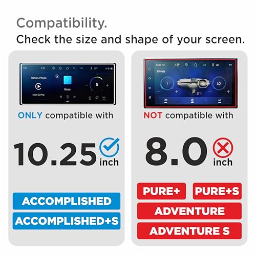 Image of Spartan Shield [2 PACK] SCREEN GUARD For TATA PUNCH 2026 Facelift || ACCOMPLISHED | ACCOMPLISHED+S || 10.25-INCH [THIN BEZEL] INFOTAINMENT TOUCHSCREEN + STEERING CLUSTER Protector | Anti Scratch | Water Resistant | HD Clear | High Touch Sensitivity | Digital Car Music Stereo Accessories [Not Tempered Glass]