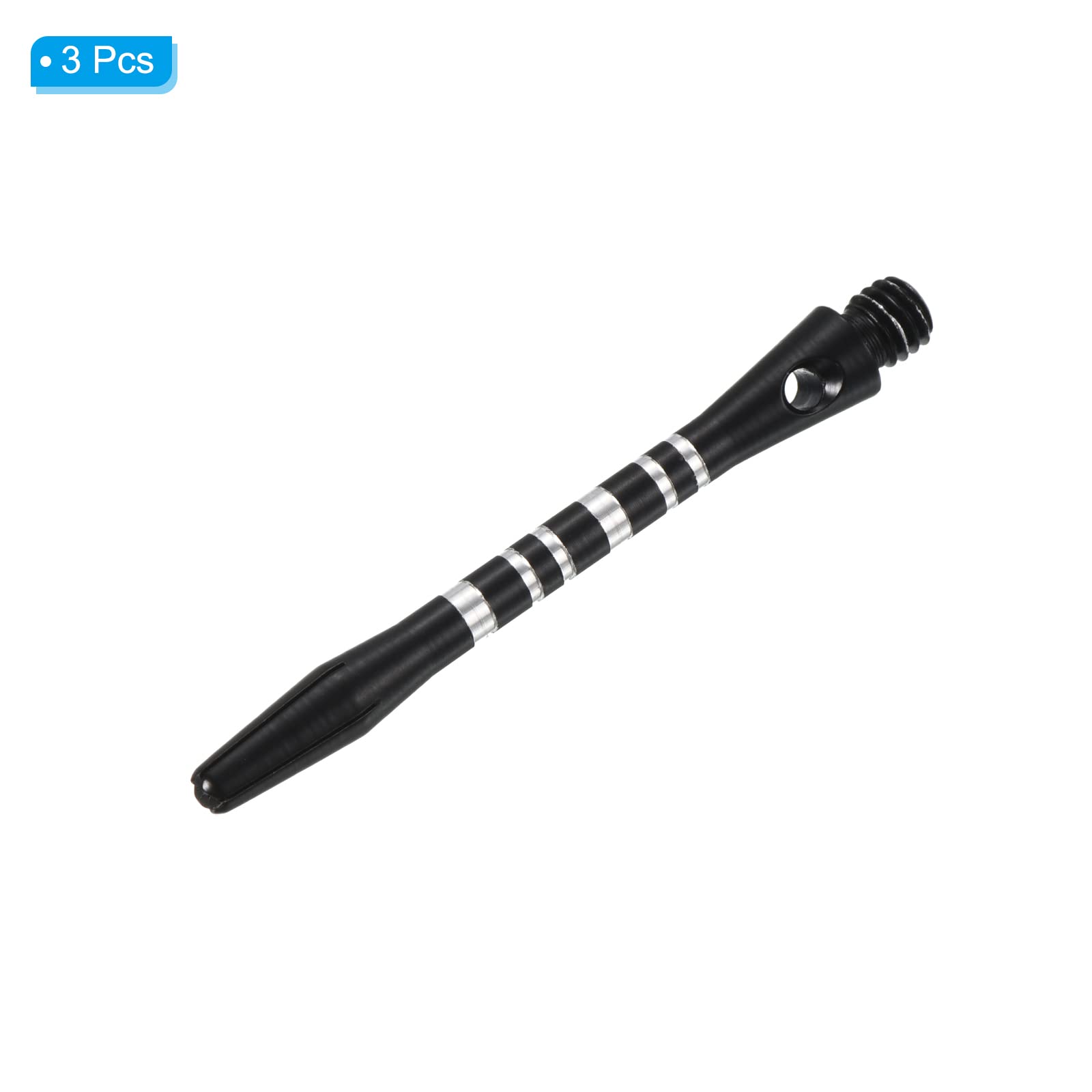 PATIKIL 45mm Aluminum Dart Shafts, Medium 2BA Thread Dart Stems Dart Accessories Throwing Fitting for Steel Tip - Image 3
