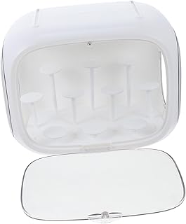 Cabilock Caixa Modelo Caixa De Exibição Figura De Ação Vitrine Clara Vitrine Enfeites Recipiente De Armazenamento Caixa De Artesanato Figuras Colecionáveis Vitrine Pequena Vitrine De