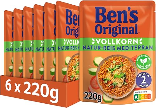 BEN'S ORIGINAL™ Express Reis Natur Mediterran 6 x 220g
