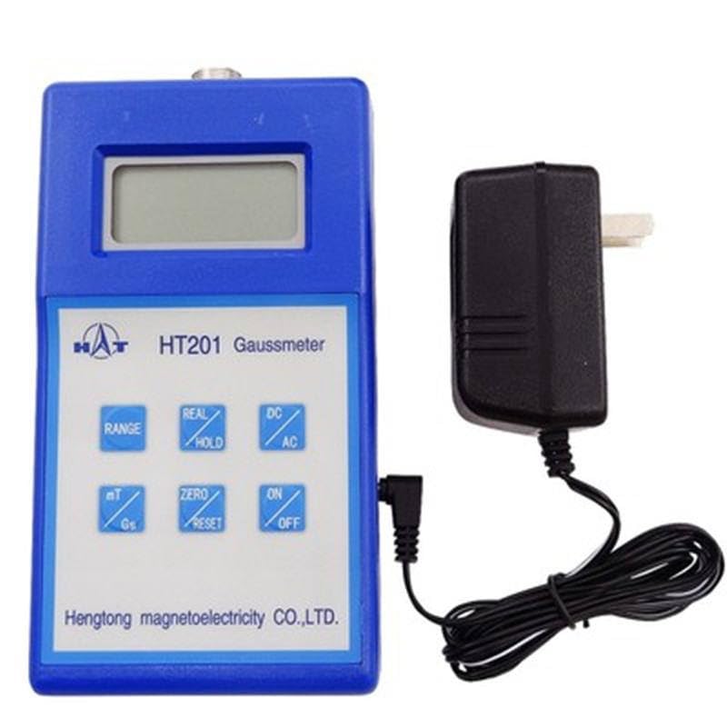 Range 0-200mT-2000mT Digital Gauss/Tesla Meter Gaussmeter AC DC 2000mT HT-201