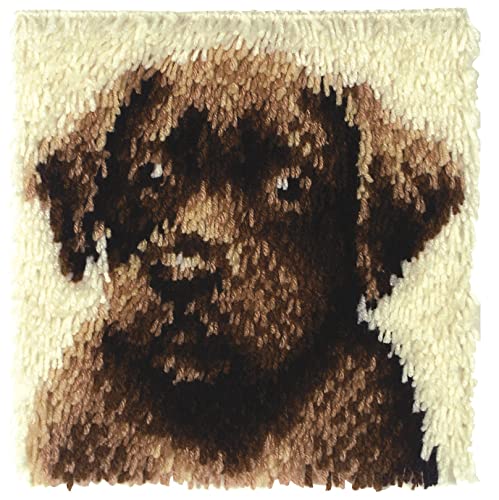 Image of Wonderart Latch Hook Yarn, Chocolate