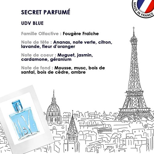 ULRIC DE VARENS Eau De Toilette UDV Fougère Fraîche Parfum Homme Vaporisateur Made in France 100 ml - vue 5