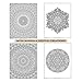 Intricate Patterns Adult Coloring Book - Zen Mandalas Series - Volume III