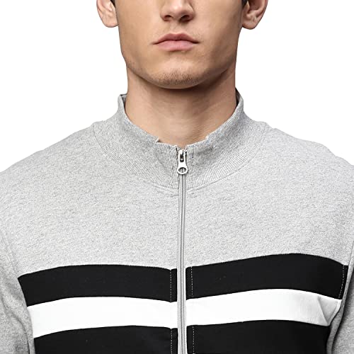 Image of HIGH Star Men's Fleece Colorblock Hooded Sweatshirt