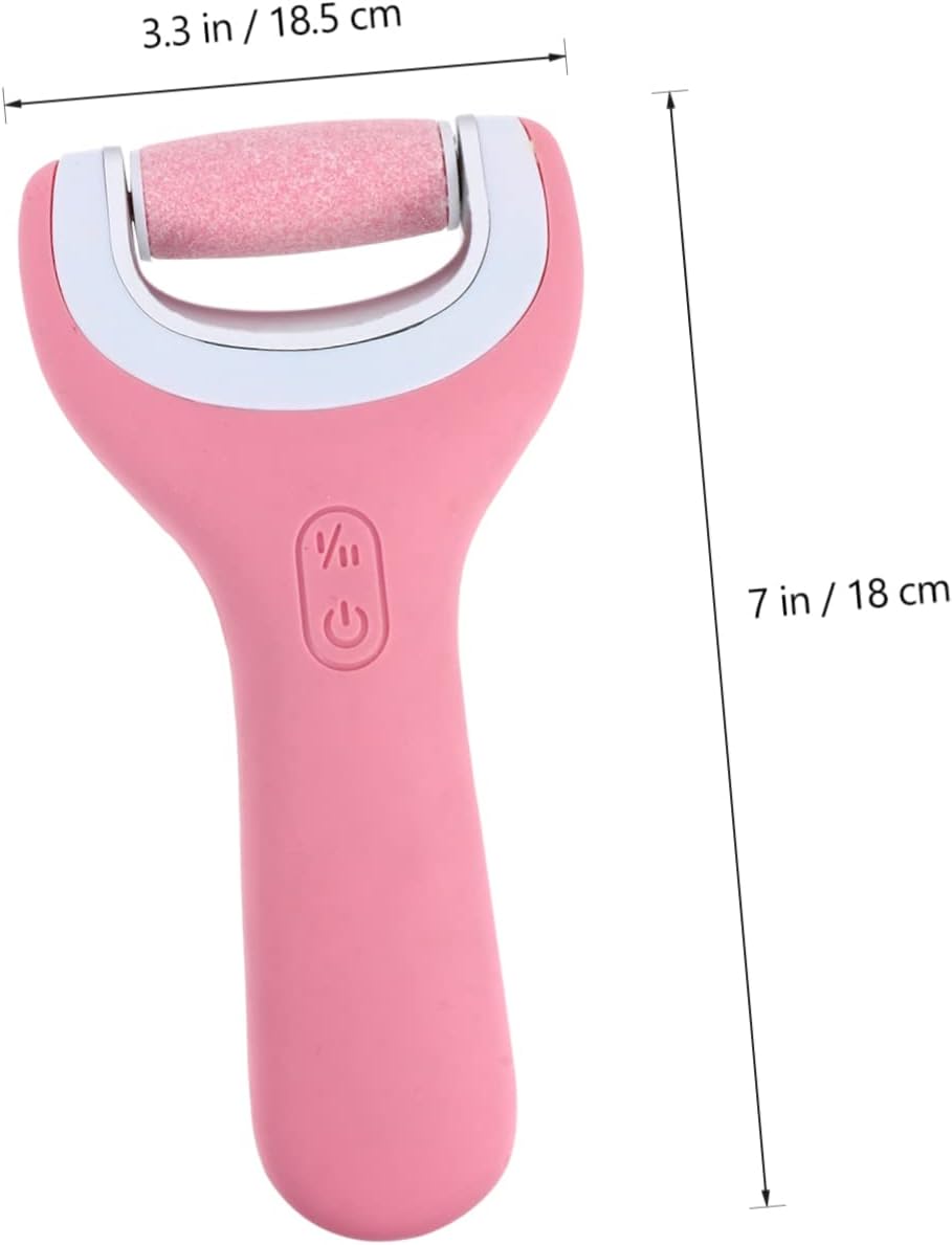 Outanaya 1set Rechargeable Electric Foot Callus Remover Pedicure Tool for Smooth Feet Portable Design for Home Care