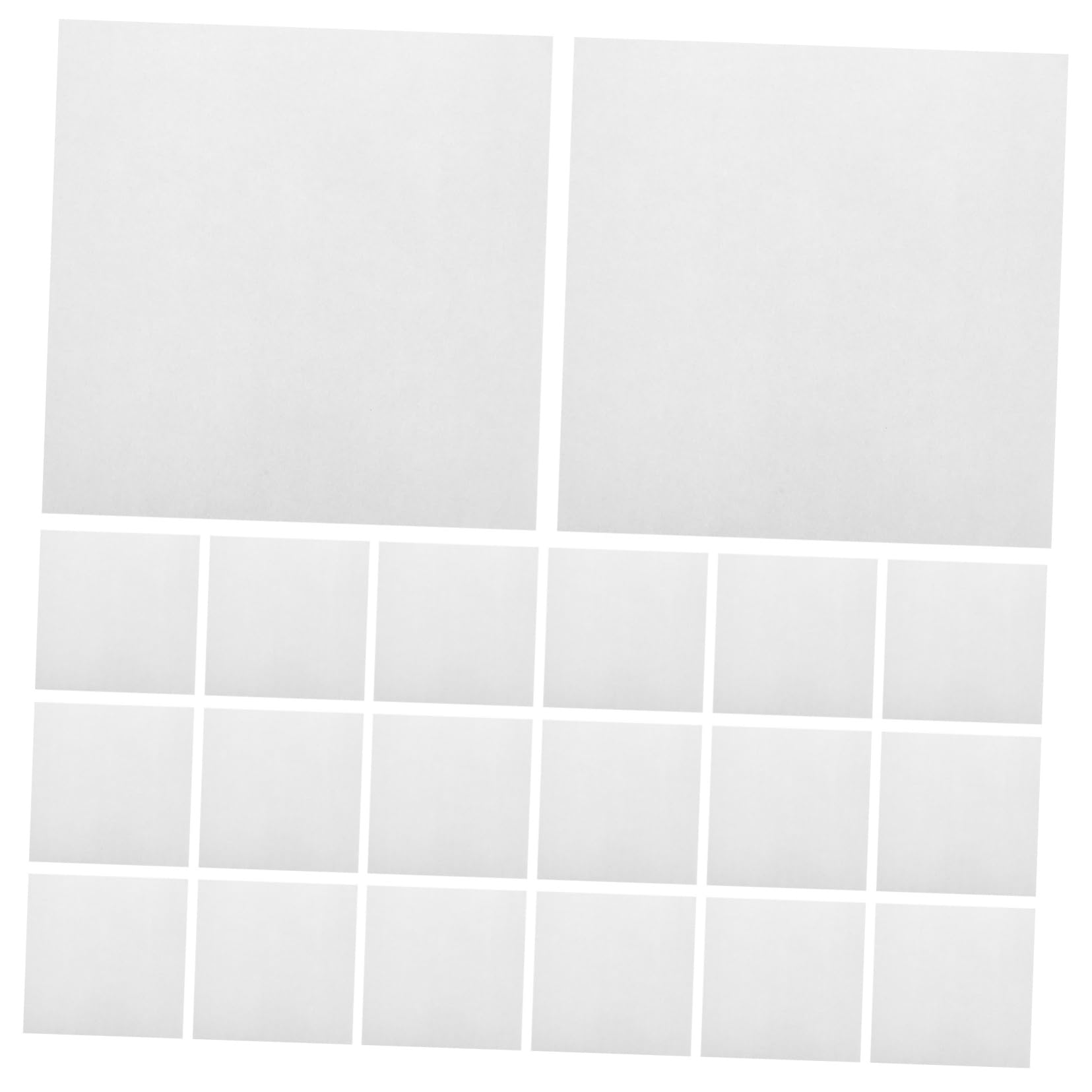 FUNOMOCYA 100pcs Square Artwork Wrapping Paper Moving Supplies Packing Paper for Shipping Fragile Item Protection Box Filler