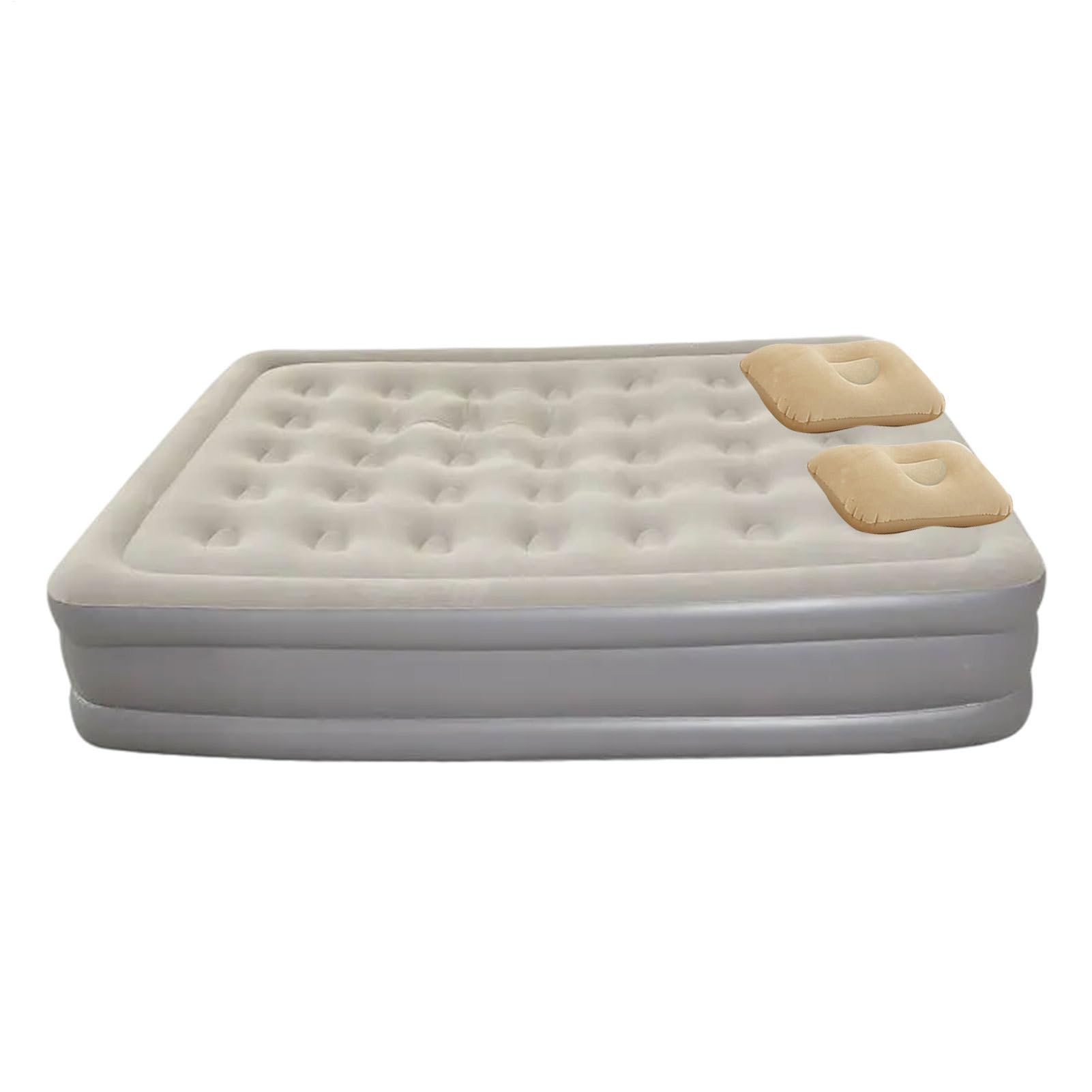 Cama inflable automática individual plegable con almohadilla de camping