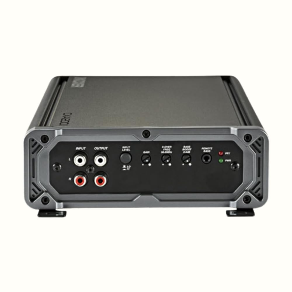 Kicker CX Series 46CXA12001T Mono Subwoofer Amplifier and 46CK4 Amp Wiring Kit and DIAS Keychain