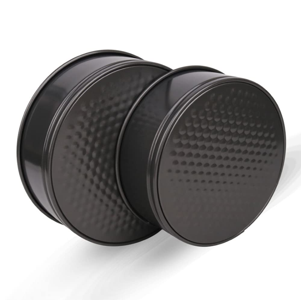 Juego de 6 moldes para pasteles(7 8 9 10 11 12 pulgadas) Moldes para hornear redondos antiadherentes con forma de resorte para tarta de queso