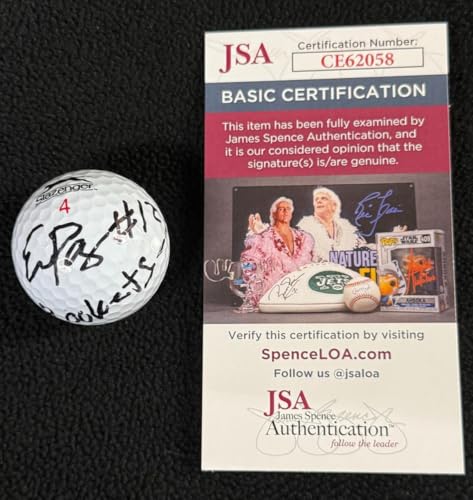 Eric Page Signed Golf Ball Toledo Rockets JSA COA - NFL Autographed Miscellaneous Items