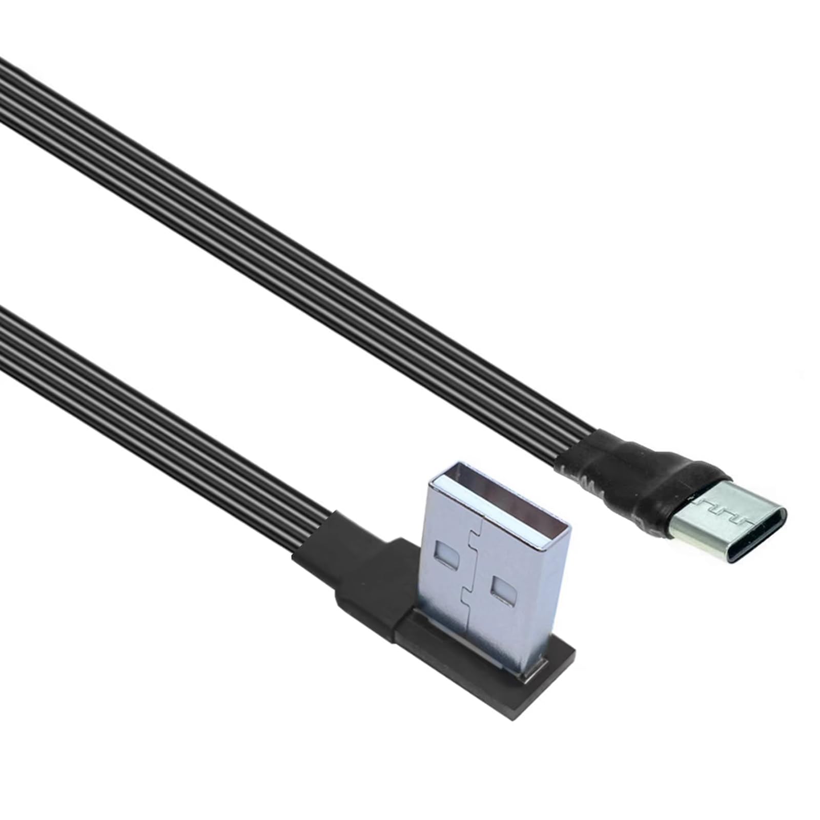 Fentency Flexible Silicone USB To Type C Female Adapters Cable USB Type C Female Converters Cord for Smartphones Tablets Devices
