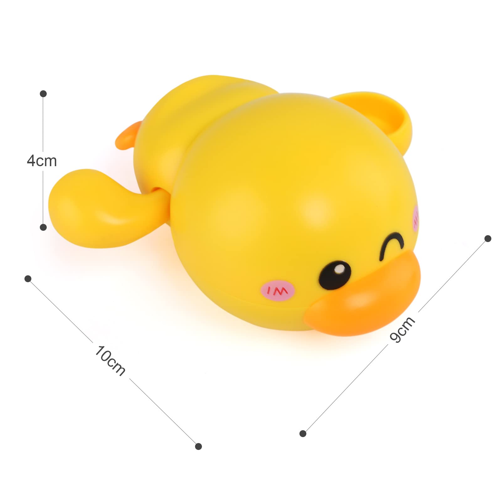 4 Giocattoli Da Bagno Per Neonati - Anatra, Cigno, Pinguino, Giocattoli Educativi - Foto 5