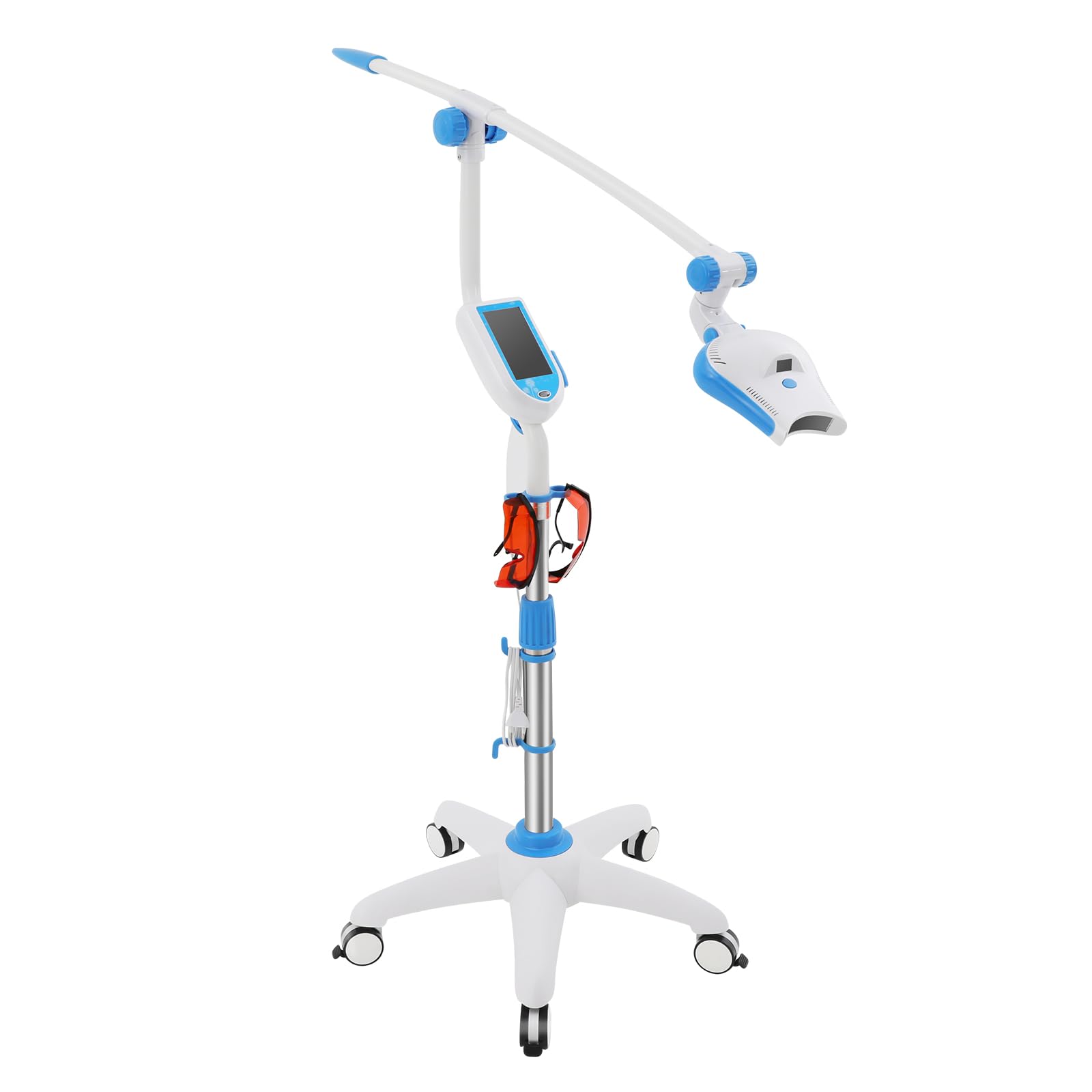 Lampada dentale a LED sbiancante, Teeth Whitening Device con ruote, sbiancamento dei denti, sbiancamento dentale