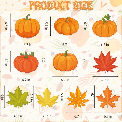 Image of 40Pcs Fall Pumpkin Maple Leaf Hanging Swirl Decorations, Autumn Thanksgiving Party Ceiling Hanging Swirls Fall Hanging Swirls Streamers for Autumn Thanksgiving Harvest Party Decor Supplies