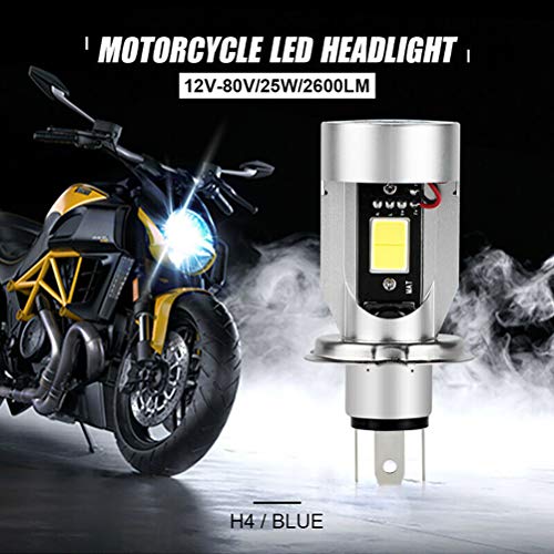 Riloer Moto H4 9003 LED faro, chip CREE 6500 K
