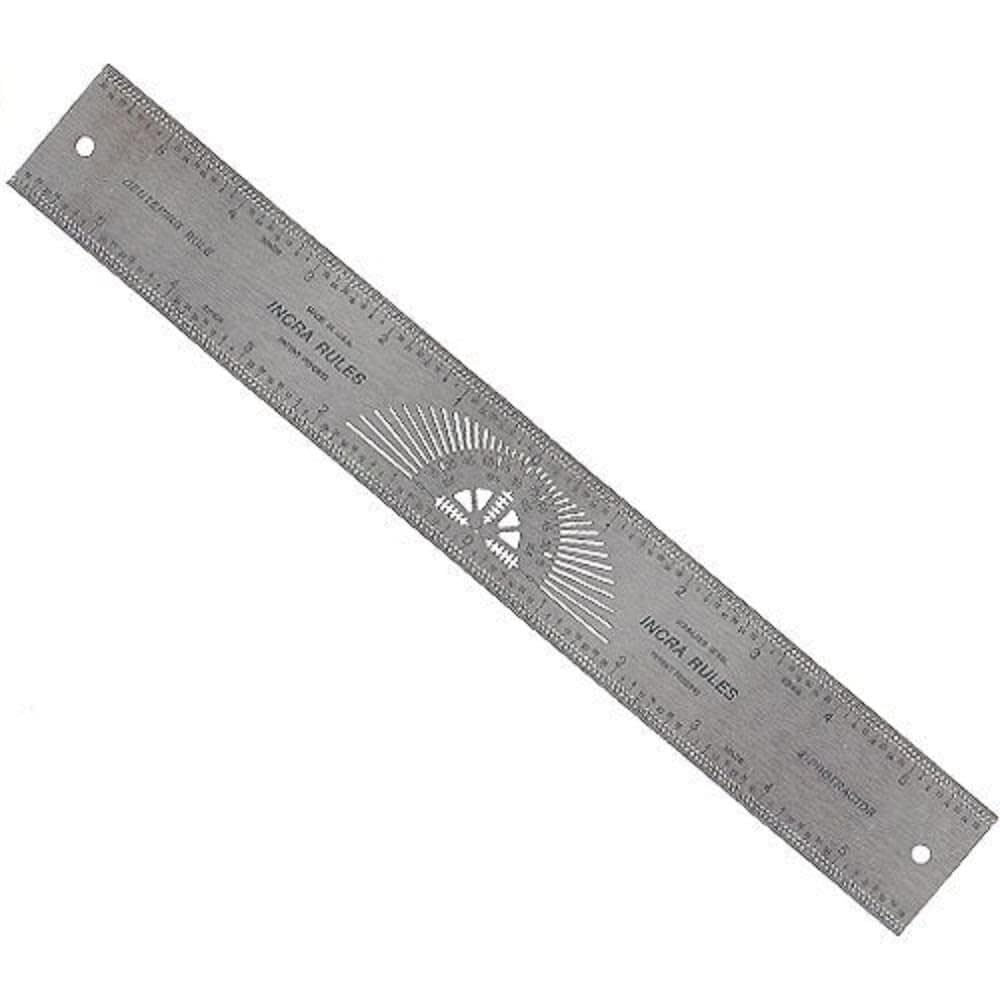 Precision Centering Rule, 12 Inch