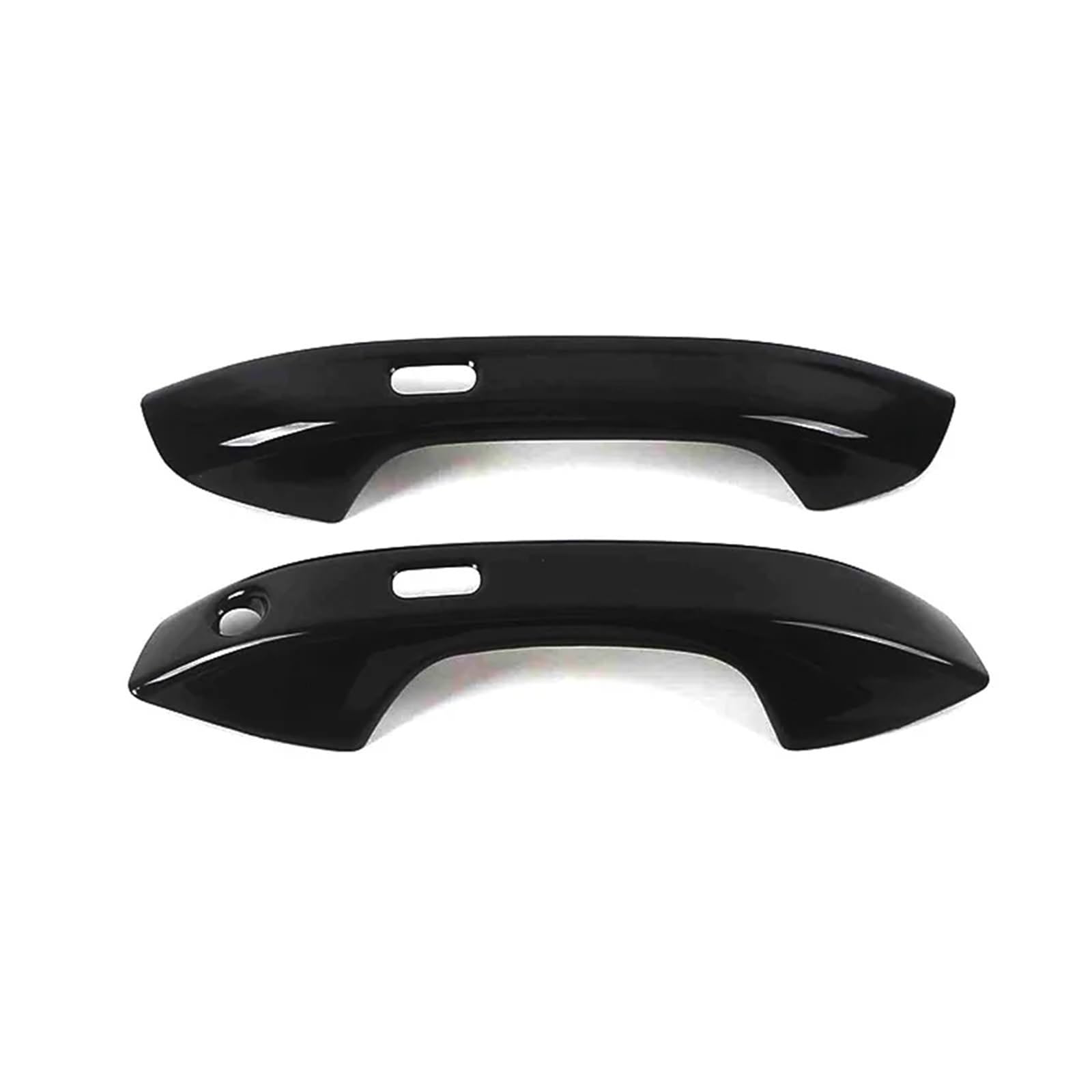Bqwyedpl 2 1Hole 2Smart Black Fit For Seat Leon 2021-2024 Door Handle Bowl Scratch-Resistant Modification Special Accessories Car Door Latch Handle(2 1Hole 2Smart Black)