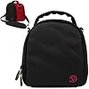Vangoddy Laurel Fire Red Carrying Case Bag for Leica SL-System, M-System, Q, APS-C System, X, Compact