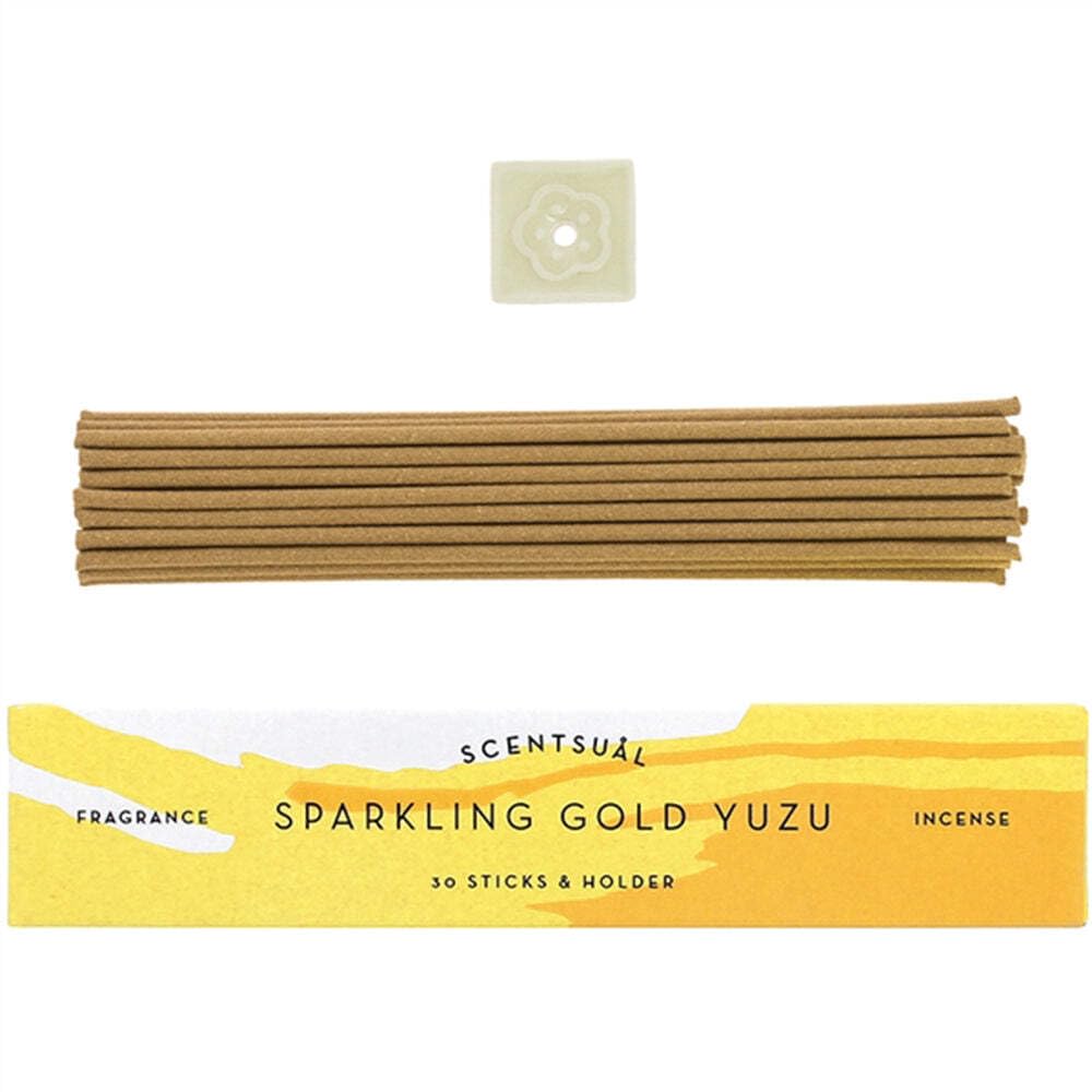 Amazon.com: SCENTSUAL Incense - Sparkling Gold Yuzu 30