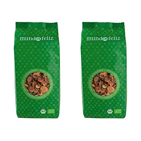 Mundo Feliz Getrocknete entsteinte Aprikosen aus Bio-Anbau Cover