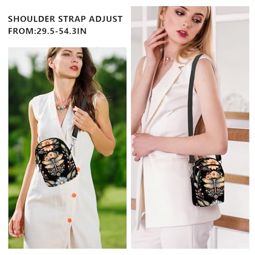 FyLybois Crossbody Purse for Women Cell Phone Bag Casual Shoulder Bags Wallet with Adjustable Strap for Travel2