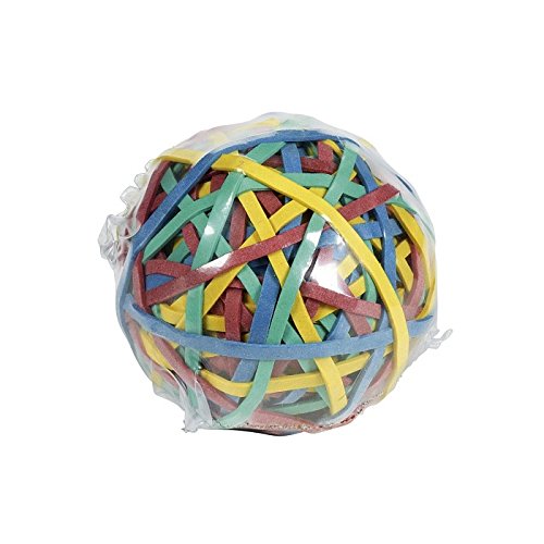 Preisvergleich Produktbild Gummiringball 100g. mehrfarbig