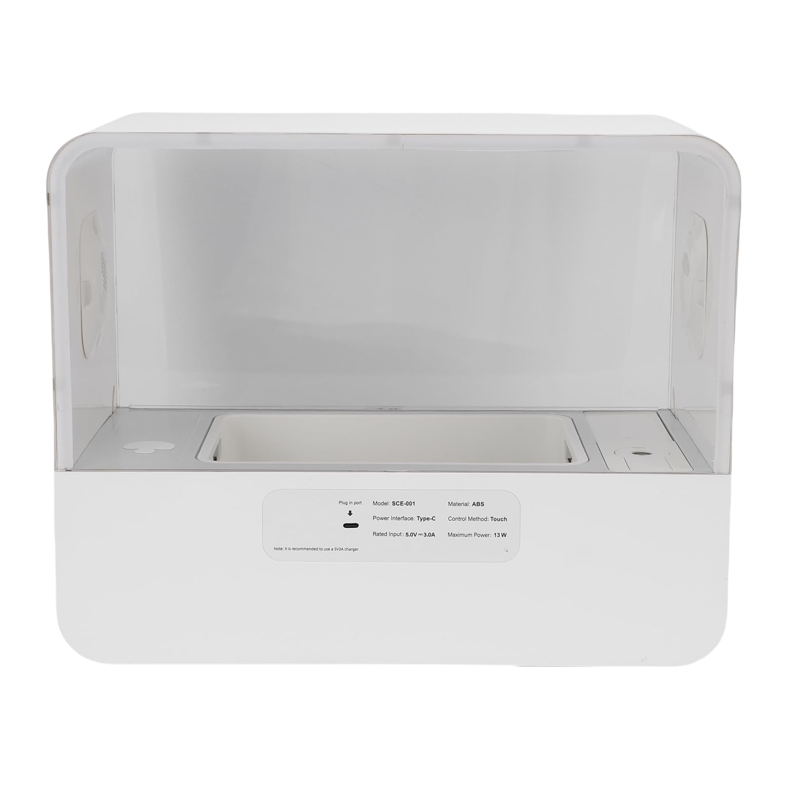 Kit Cultivo Setas Humidificación Automática, Control Inteligente Caja Cultivar Champiñones ABS, para Casa Aficionados Setas