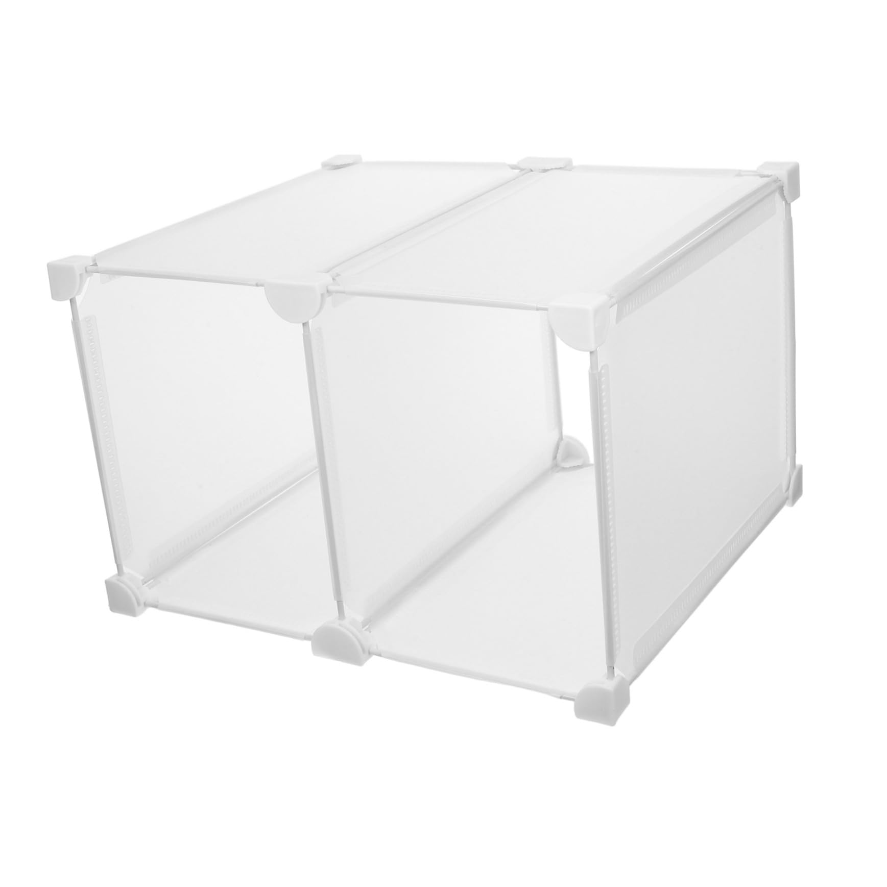 Alipis Cestelli per Congelatore Pozzetto in Plastica Contenitori per Organizzazione Alimenti Divisori per Congelatore Ripiani per Frigorifero Soluzione Stoccaggio Efficiente