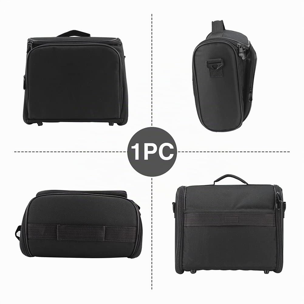 Bolsa para proyector, bolsa de transporte y almacenamiento antideslizante con correa para el hombro para la mayoría de proyectores y accesorios