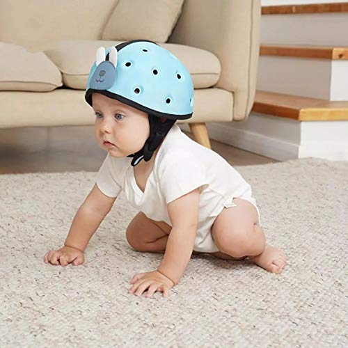Il nostro casco protettivo può proteggere la testa del bambino, riduce la possibilità di lesioni alla testa nel bambino, può evitare o mitigare danni alla testa quando la testa del bambino viene scontrata.