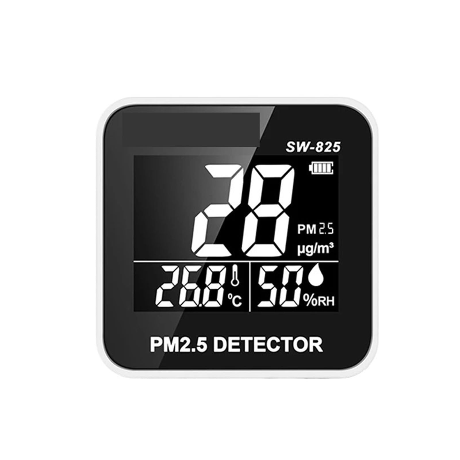 Air Quality Monitor, PM2.5 Monitor Air Quality Monitor Temperature Humidity Gas Analyzer Digital Gas Detector