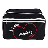 Hochwertige Retrotasche, Hauptfach und vorderes Fach mit Reisverschluss, verstellbarer Schultergurt, Größe ca.: Höhe 26cm, Breite 38cm, Tiefe 15cm inkl. professioneller Bedruckung in Premium Qualität durch multifanshop