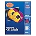 Avery Matte White CD Labels for Inkjet Printers, 16 Face Labels and 32 Spine Labels (28669)