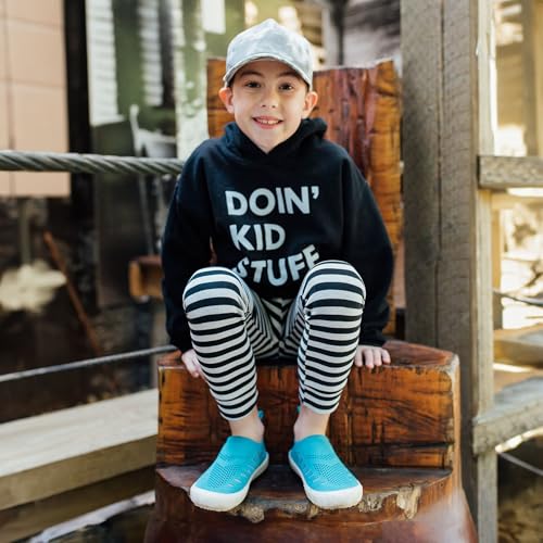 Image of JAN & JUL Slip-on Knit Shoes, Machine Washable and Lightweight Sneakers for Toddler Boys and Girls