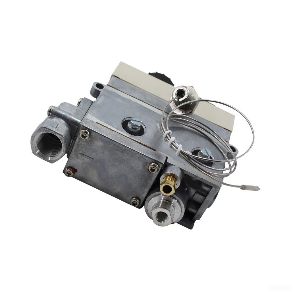 710 Freidora Válvula termostática 100-340C Control de temperatura constante con regulador de flujo de gas para piezas de repuesto de freidora profunda