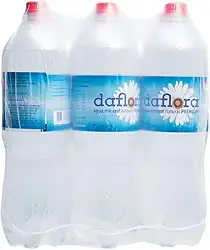 Daflora - Kit de Água Mineral Daflora Com Gás Garrafa pet 1,5 litros Pack com 6 unidades