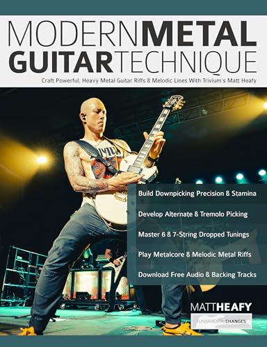 Modern Metal Guitar Technique: Craft Powerful, Heavy Metal Guitar Riffs & Melodic Lines With Trivium’s Matt Heafy (Learn How to Play Heavy Metal Guitar)