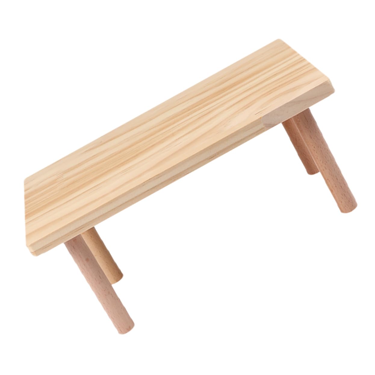 GALPADA Wooden Hamster Platform Solid Pet Cage Accessory Durable Climbing for Hamsters and Small Animals Enhances Aesthetic of Habitat