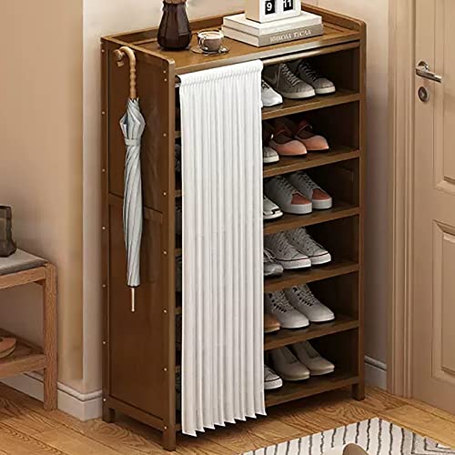 Armoires de couloir grand format en rotin pour rangement de chaussures