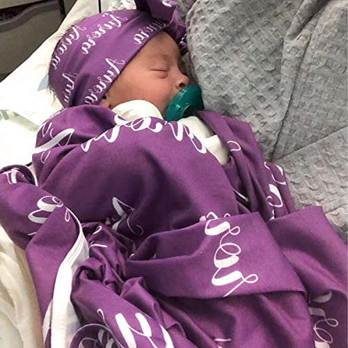Repeating Name Customized Fleece Throw, Close to Heart Customized Throw, Personalized Name Blanket for Baby Boy Girl and Kids, New Born Personalized Blankets, Fuzzy Blanket, Baby Name Blanket