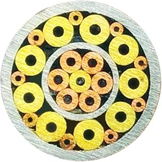 NC HAISDA Mosaic Pins for Knife Handle Custom Knives Blank Scales Grips Blades EDC Pocket Hunting Folding Knives Pivot Pin 9 5cm B 8mm - NC
